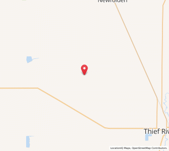 Map of Viking, Minnesota