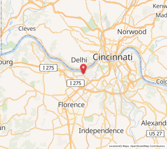 Map of Villa Hills, Kentucky