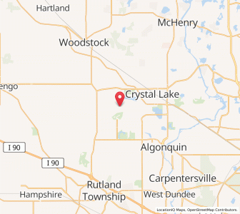 Map of Village of Lakewood, Illinois