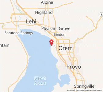 Map of Vineyard, Utah