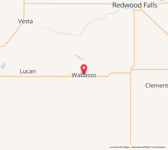 Map of Wabasso, Minnesota