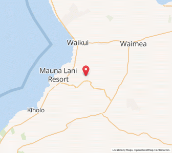 Map of Waikoloa Village, Hawaii