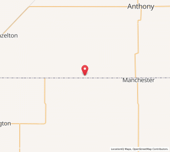 Map of Waldron, Kansas