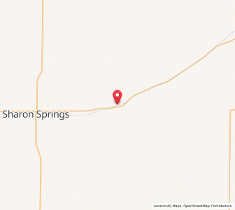 Map of Wallace, Kansas