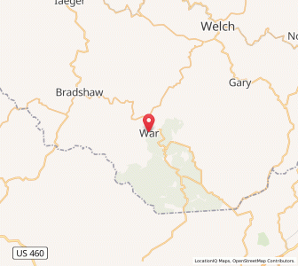 Map of War, West Virginia