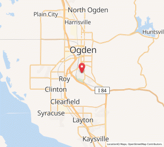 Map of Washington Terrace, Utah