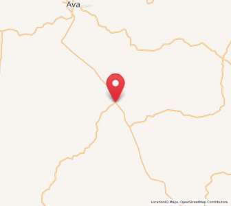 Map of Wasola, Missouri