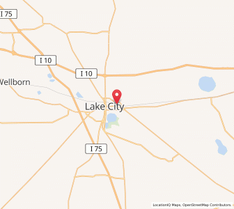 Map of Watertown, Florida