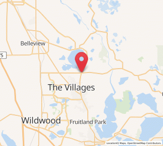 Map of Weirsdale, Florida