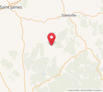 Map of Wesco, Missouri