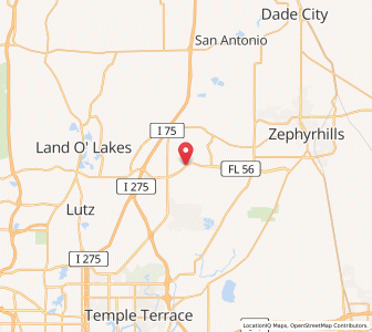 Map of Wesley Chapel, Florida