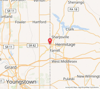 Map of West Hill, Ohio