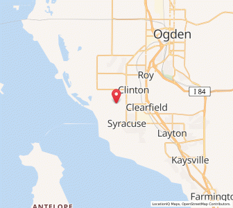 Map of West Point, Utah