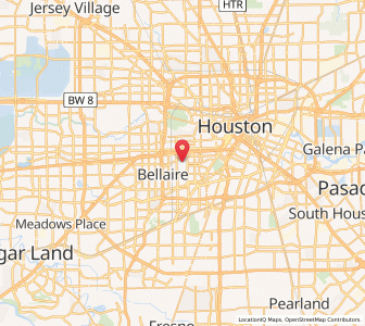 Map of West University Place, Texas