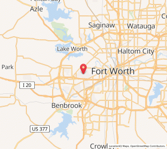 Map of Westover Hills, Texas