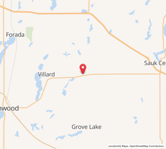 Map of Westport, Minnesota