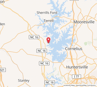 Map of Westport, North Carolina
