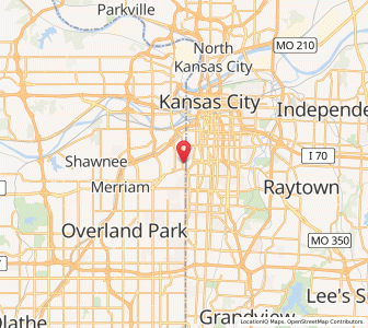 Map of Westwood Hills, Kansas