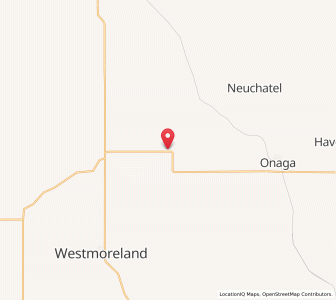 Map of Wheaton, Kansas