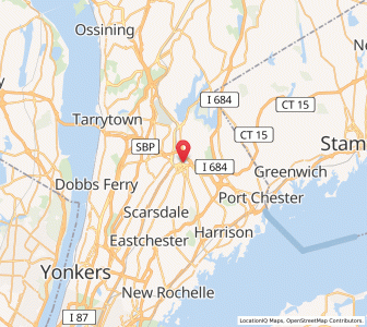 Map of White Plains, New York