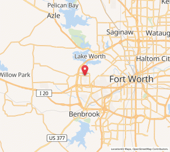 Map of White Settlement, Texas