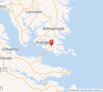 Map of White Stone, Virginia