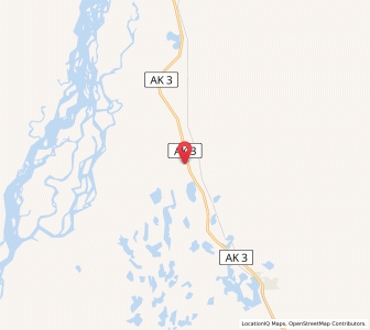 Map of Willow, Alaska