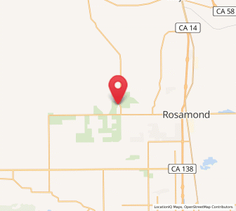 Map of Willow Springs, California