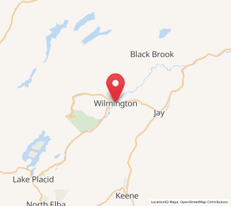 Map of Wilmington, New York