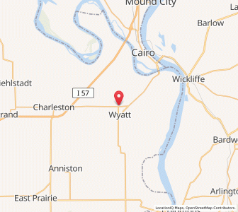 Map of Wilson City, Missouri