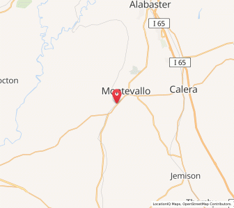 Map of Wilton, Alabama