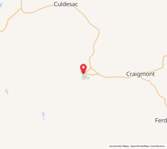 Map of Winchester, Idaho