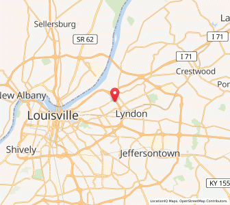 Map of Windy Hills, Kentucky