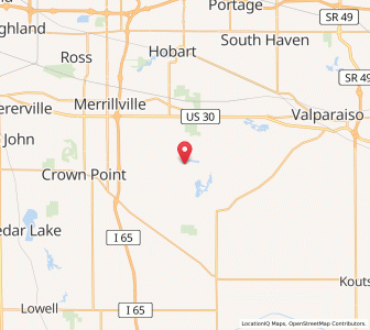 Map of Winfield, Indiana