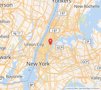 Map of Yorkville, New York