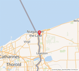 Map of Youngstown, New York