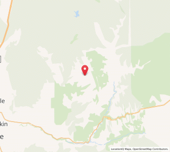 Map of Zion National Park, Utah