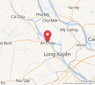 Map of An Châu, An Giang