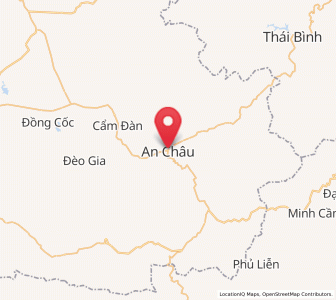 Map of An Châu, Bắc Giang