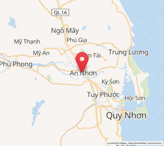 Map of An Nhơn, Bình Định