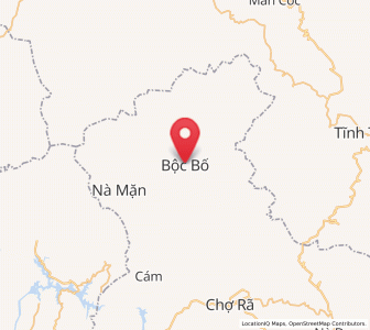 Map of Bộc Bố, Bắc Kạn