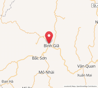 Map of Bình Gia, Lạng Sơn
