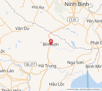 Map of Bỉm Sơn, Thanh Hóa