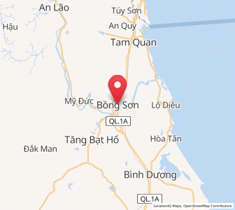 Map of Bồng Sơn, Bình Định