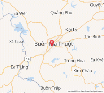 Map of Buôn Ma Thuột, Đắk Lắk