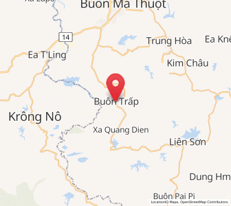 Map of Buôn Trấp, Đắk Lắk