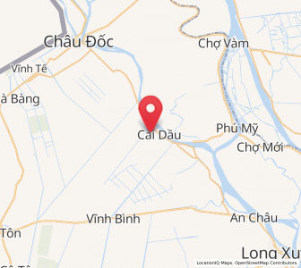 Map of Cái Dầu, An Giang
