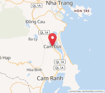Map of Cam Lâm, Khánh Hòa
