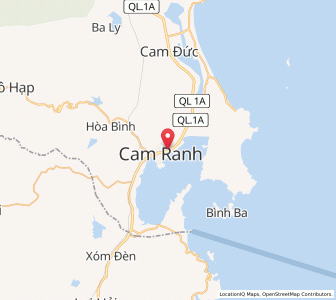 Map of Cam Ranh, Khánh Hòa