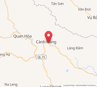 Map of Cành Nàng, Thanh Hóa